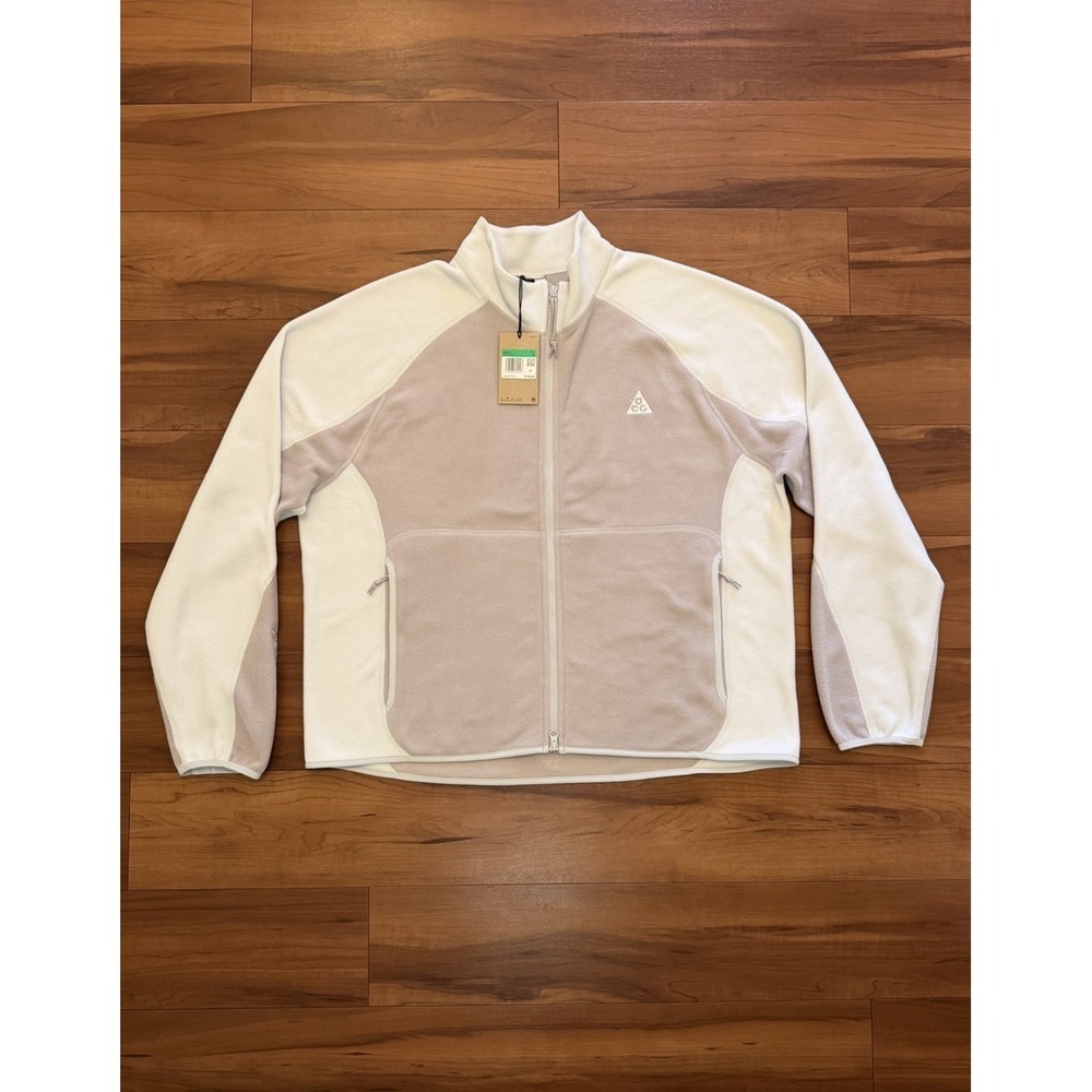 Nike ACG "Wolf Tree" Full-Zip Jacket IF0964-009 Grey White $135 Unisex Size XL - Picture 2 of 13